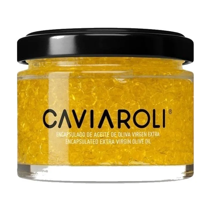 Caviaroli — Olive-oil pearls