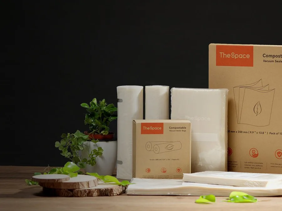 The Space — Compostable and biodegradable bags